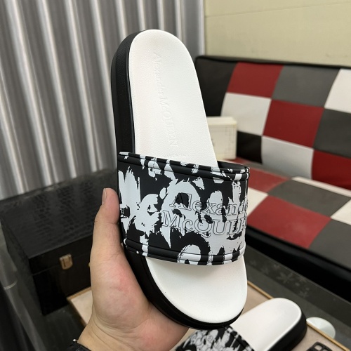 Cheap Alexander McQueen Slippers For Men #1220144 Replica Wholesale [$48.00 USD] [ITEM#1220144] on Replica Alexander McQueen Slippers