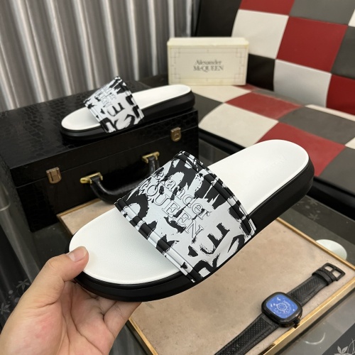 Cheap Alexander McQueen Slippers For Men #1220144 Replica Wholesale [$48.00 USD] [ITEM#1220144] on Replica Alexander McQueen Slippers