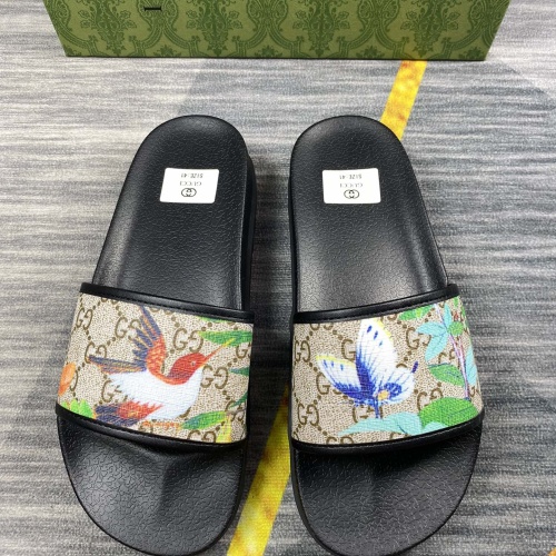 Cheap Gucci Slippers For Men #1220299 Replica Wholesale [$45.00 USD] [ITEM#1220299] on Replica Gucci Slippers