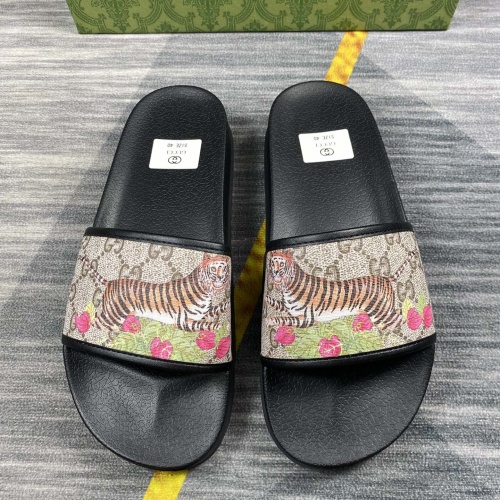 Cheap Gucci Slippers For Men #1220302 Replica Wholesale [$45.00 USD] [ITEM#1220302] on Replica Gucci Slippers