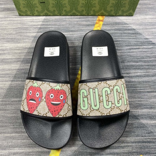 Cheap Gucci Slippers For Men #1220303 Replica Wholesale [$45.00 USD] [ITEM#1220303] on Replica Gucci Slippers