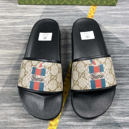 Cheap Gucci Slippers For Men #1220304 Replica Wholesale [$45.00 USD] [ITEM#1220304] on Replica Gucci Slippers