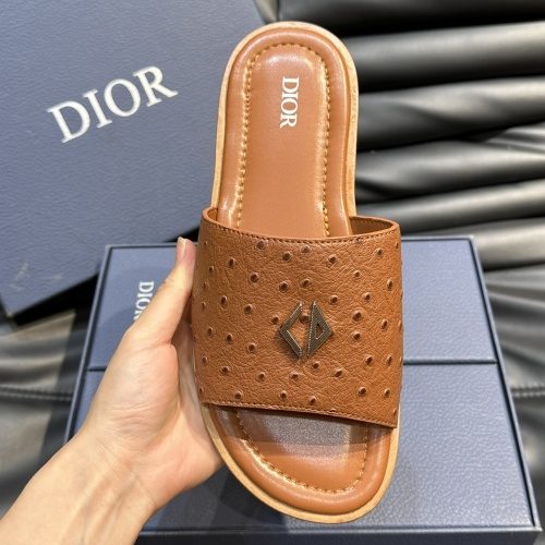 Cheap Christian Dior Slippers For Men #1220346 Replica Wholesale [$56.00 USD] [ITEM#1220346] on Replica Christian Dior Slippers