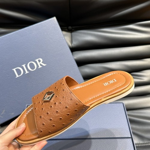 Cheap Christian Dior Slippers For Men #1220346 Replica Wholesale [$56.00 USD] [ITEM#1220346] on Replica Christian Dior Slippers