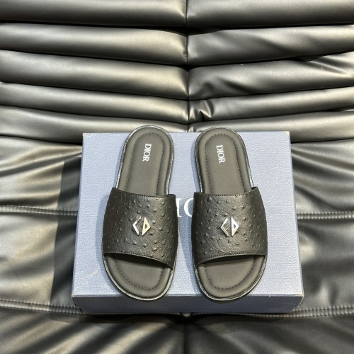 Cheap Christian Dior Slippers For Men #1220348 Replica Wholesale [$56.00 USD] [ITEM#1220348] on Replica Christian Dior Slippers