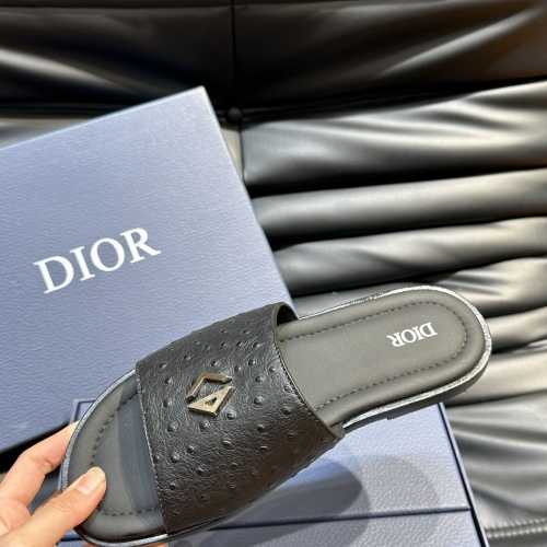 Cheap Christian Dior Slippers For Men #1220348 Replica Wholesale [$56.00 USD] [ITEM#1220348] on Replica Christian Dior Slippers