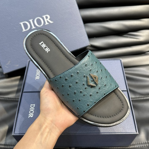 Cheap Christian Dior Slippers For Men #1220349 Replica Wholesale [$56.00 USD] [ITEM#1220349] on Replica Christian Dior Slippers