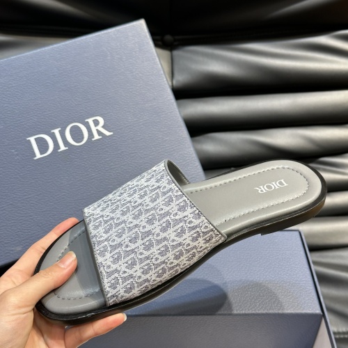 Cheap Christian Dior Slippers For Men #1220355 Replica Wholesale [$56.00 USD] [ITEM#1220355] on Replica Christian Dior Slippers