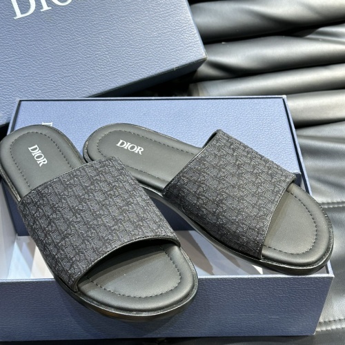 Cheap Christian Dior Slippers For Men #1220356 Replica Wholesale [$56.00 USD] [ITEM#1220356] on Replica Christian Dior Slippers