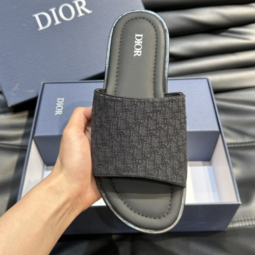 Cheap Christian Dior Slippers For Men #1220356 Replica Wholesale [$56.00 USD] [ITEM#1220356] on Replica Christian Dior Slippers