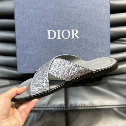 Cheap Christian Dior Slippers For Men #1220358 Replica Wholesale [$56.00 USD] [ITEM#1220358] on Replica Christian Dior Slippers