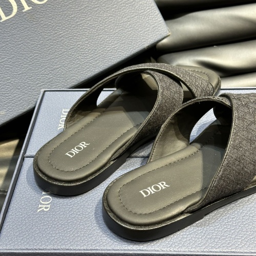 Cheap Christian Dior Slippers For Men #1220360 Replica Wholesale [$56.00 USD] [ITEM#1220360] on Replica Christian Dior Slippers