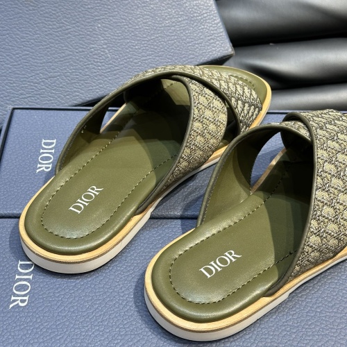 Cheap Christian Dior Slippers For Men #1220361 Replica Wholesale [$56.00 USD] [ITEM#1220361] on Replica Christian Dior Slippers