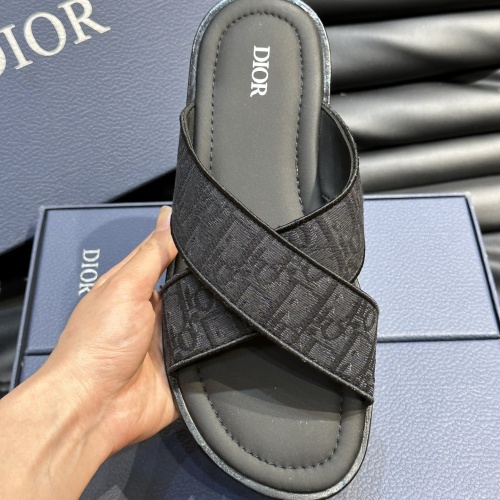 Cheap Christian Dior Slippers For Men #1220365 Replica Wholesale [$56.00 USD] [ITEM#1220365] on Replica Christian Dior Slippers