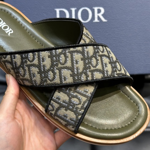 Cheap Christian Dior Slippers For Men #1220366 Replica Wholesale [$56.00 USD] [ITEM#1220366] on Replica Christian Dior Slippers