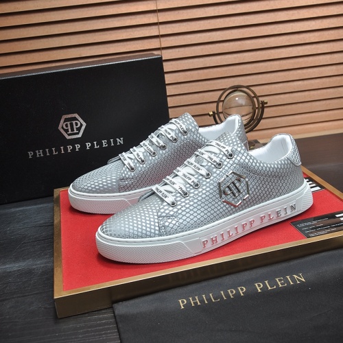 Cheap Philipp Plein PP Casual Shoes For Men #1220442 Replica Wholesale [$80.00 USD] [ITEM#1220442] on Replica Philipp Plein PP Casual Shoes