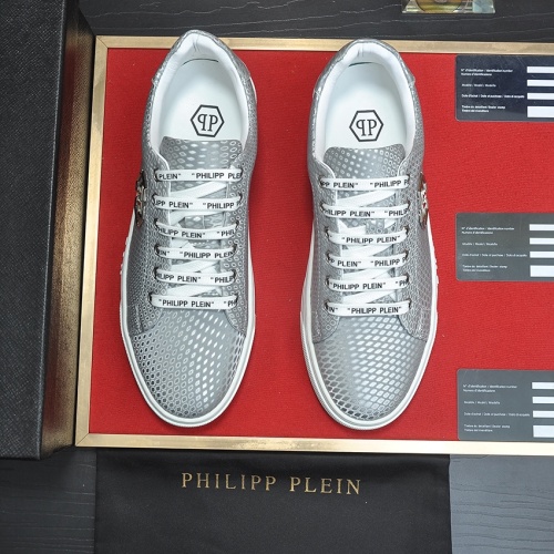 Cheap Philipp Plein PP Casual Shoes For Men #1220442 Replica Wholesale [$80.00 USD] [ITEM#1220442] on Replica Philipp Plein PP Casual Shoes