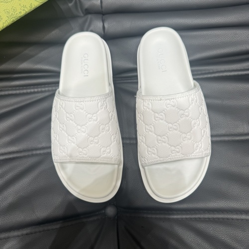 Cheap Gucci Slippers For Men #1220474 Replica Wholesale [$52.00 USD] [ITEM#1220474] on Replica Gucci Slippers