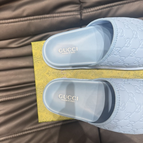 Cheap Gucci Slippers For Men #1220475 Replica Wholesale [$52.00 USD] [ITEM#1220475] on Replica Gucci Slippers