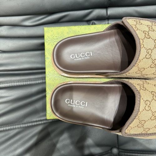 Cheap Gucci Slippers For Men #1220481 Replica Wholesale [$52.00 USD] [ITEM#1220481] on Replica Gucci Slippers