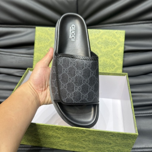 Cheap Gucci Slippers For Men #1220485 Replica Wholesale [$52.00 USD] [ITEM#1220485] on Replica Gucci Slippers