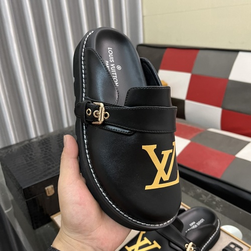 Cheap Louis Vuitton Slippers For Men #1220491 Replica Wholesale [$72.00 USD] [ITEM#1220491] on Replica Louis Vuitton Slippers