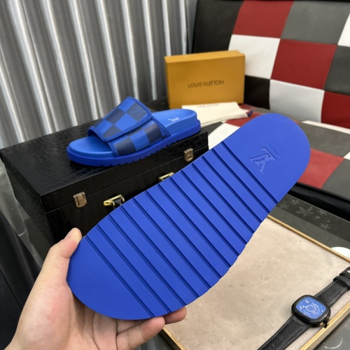 Cheap Louis Vuitton Slippers For Men #1220506 Replica Wholesale [$56.00 USD] [ITEM#1220506] on Replica Louis Vuitton Slippers