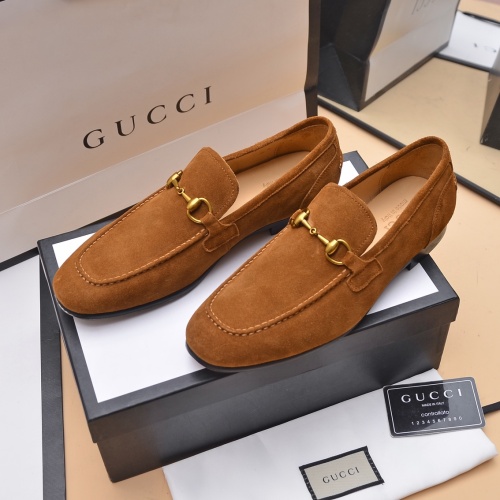 Cheap Gucci Oxfords Shoes For Men #1220542 Replica Wholesale [$92.00 USD] [ITEM#1220542] on Replica Gucci Oxfords Shoes