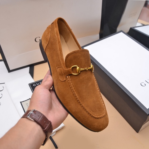 Cheap Gucci Oxfords Shoes For Men #1220542 Replica Wholesale [$92.00 USD] [ITEM#1220542] on Replica Gucci Oxfords Shoes