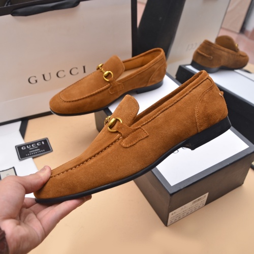 Cheap Gucci Oxfords Shoes For Men #1220542 Replica Wholesale [$92.00 USD] [ITEM#1220542] on Replica Gucci Oxfords Shoes