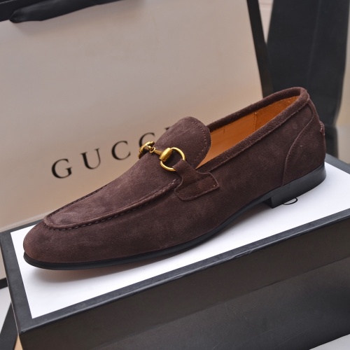 Cheap Gucci Oxfords Shoes For Men #1220543 Replica Wholesale [$92.00 USD] [ITEM#1220543] on Replica Gucci Oxfords Shoes