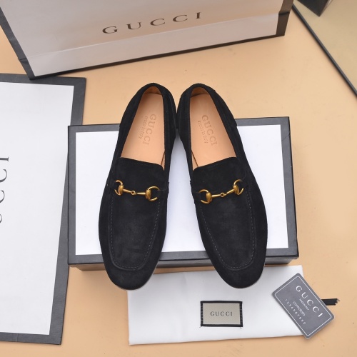 Cheap Gucci Oxfords Shoes For Men #1220545 Replica Wholesale [$92.00 USD] [ITEM#1220545] on Replica Gucci Oxfords Shoes