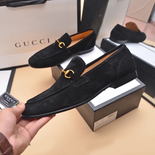 Cheap Gucci Oxfords Shoes For Men #1220545 Replica Wholesale [$92.00 USD] [ITEM#1220545] on Replica Gucci Oxfords Shoes