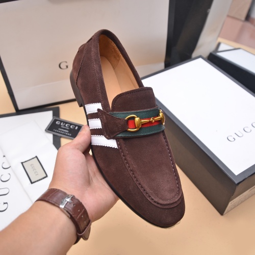 Cheap Gucci Oxfords Shoes For Men #1220547 Replica Wholesale [$92.00 USD] [ITEM#1220547] on Replica Gucci Oxfords Shoes