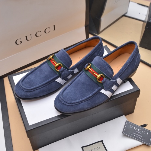 Cheap Gucci Oxfords Shoes For Men #1220548 Replica Wholesale [$92.00 USD] [ITEM#1220548] on Replica Gucci Oxfords Shoes