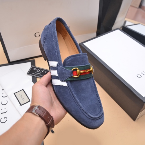 Cheap Gucci Oxfords Shoes For Men #1220548 Replica Wholesale [$92.00 USD] [ITEM#1220548] on Replica Gucci Oxfords Shoes