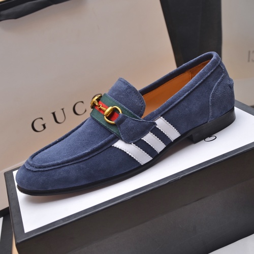 Cheap Gucci Oxfords Shoes For Men #1220548 Replica Wholesale [$92.00 USD] [ITEM#1220548] on Replica Gucci Oxfords Shoes