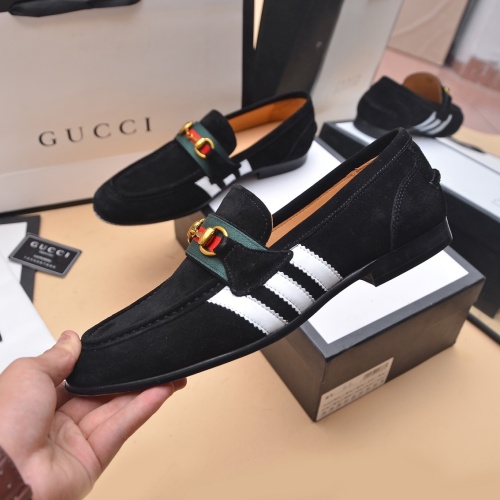 Cheap Gucci Oxfords Shoes For Men #1220553 Replica Wholesale [$92.00 USD] [ITEM#1220553] on Replica Gucci Oxfords Shoes