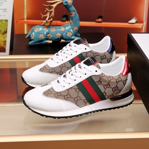 Cheap Gucci Casual Shoes For Men #1220574 Replica Wholesale [$72.00 USD] [ITEM#1220574] on Replica Gucci Casual Shoes