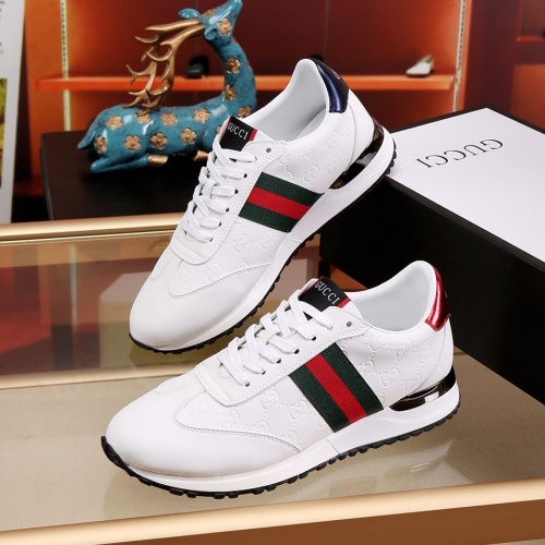 Cheap Gucci Casual Shoes For Men #1220579 Replica Wholesale [$72.00 USD] [ITEM#1220579] on Replica Gucci Casual Shoes