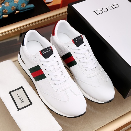 Cheap Gucci Casual Shoes For Men #1220579 Replica Wholesale [$72.00 USD] [ITEM#1220579] on Replica Gucci Casual Shoes