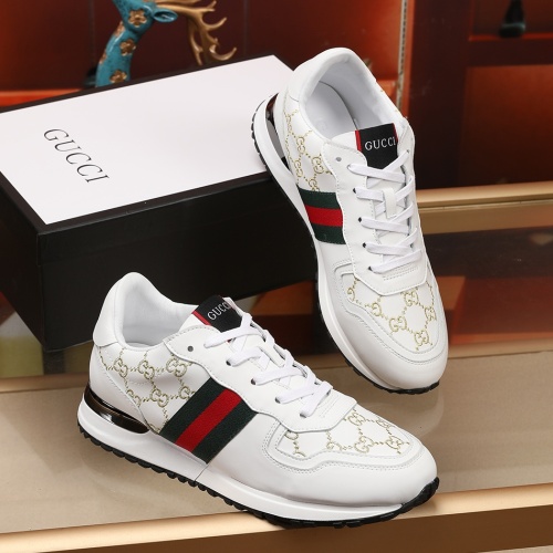 Cheap Gucci Casual Shoes For Men #1220581 Replica Wholesale [$72.00 USD] [ITEM#1220581] on Replica Gucci Casual Shoes