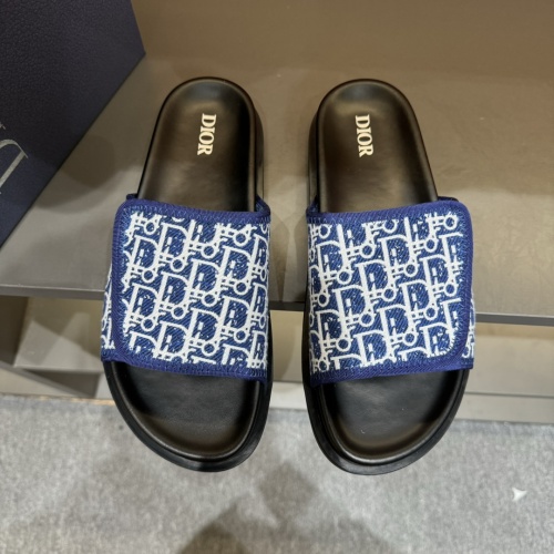 Cheap Christian Dior Slippers For Men #1220642 Replica Wholesale [$52.00 USD] [ITEM#1220642] on Replica Christian Dior Slippers