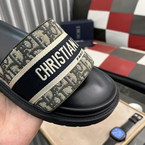 Cheap Christian Dior Slippers For Men #1220681 Replica Wholesale [$52.00 USD] [ITEM#1220681] on Replica Christian Dior Slippers