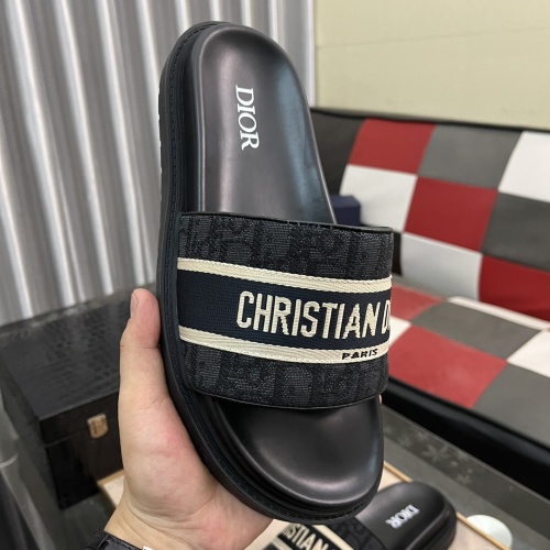 Cheap Christian Dior Slippers For Men #1220683 Replica Wholesale [$52.00 USD] [ITEM#1220683] on Replica Christian Dior Slippers