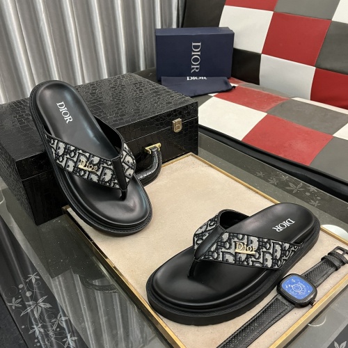 Cheap Christian Dior Slippers For Men #1220798 Replica Wholesale [$52.00 USD] [ITEM#1220798] on Replica Christian Dior Slippers