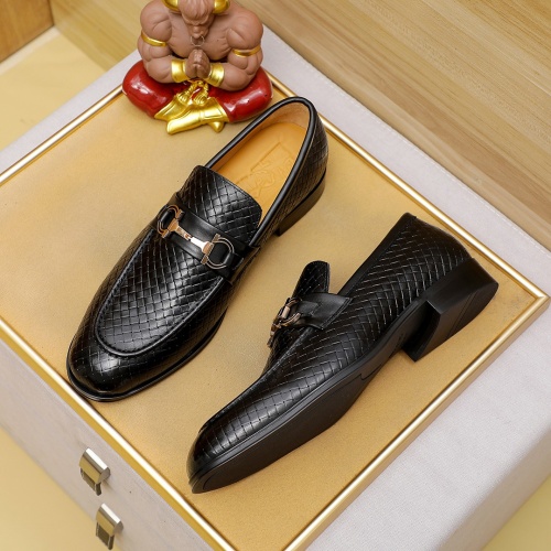 Cheap Salvatore Ferragamo Leather Shoes For Men #1220804 Replica Wholesale [$85.00 USD] [ITEM#1220804] on Replica Salvatore Ferragamo Leather Shoes