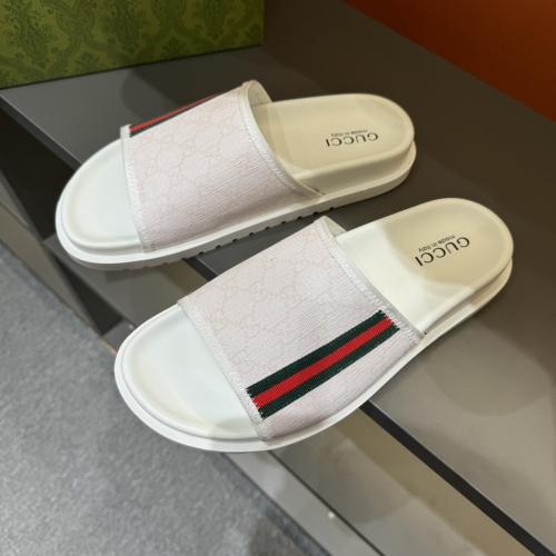 Cheap Gucci Slippers For Men #1220808 Replica Wholesale [$52.00 USD] [ITEM#1220808] on Replica Gucci Slippers