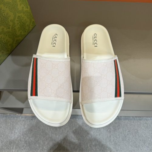 Cheap Gucci Slippers For Men #1220808 Replica Wholesale [$52.00 USD] [ITEM#1220808] on Replica Gucci Slippers