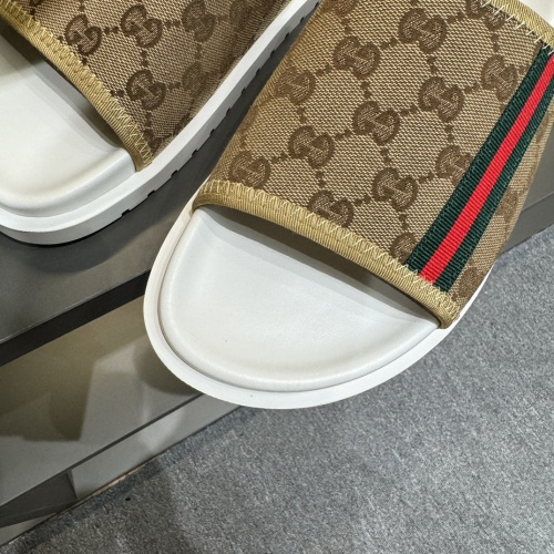 Cheap Gucci Slippers For Men #1220809 Replica Wholesale [$52.00 USD] [ITEM#1220809] on Replica Gucci Slippers